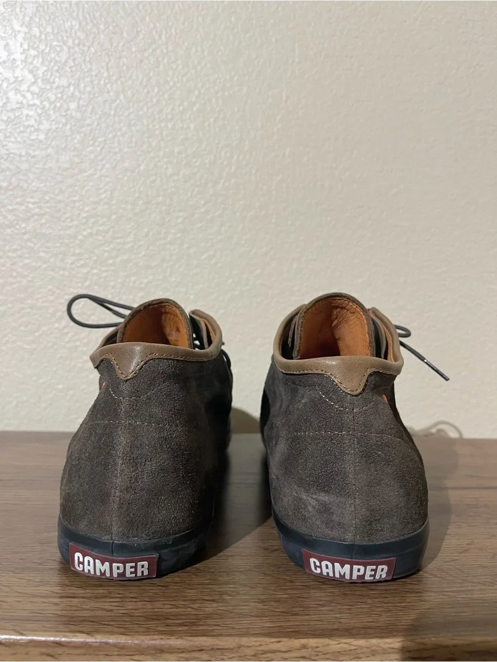 Camper Men's Brown Suede Chukka Boots